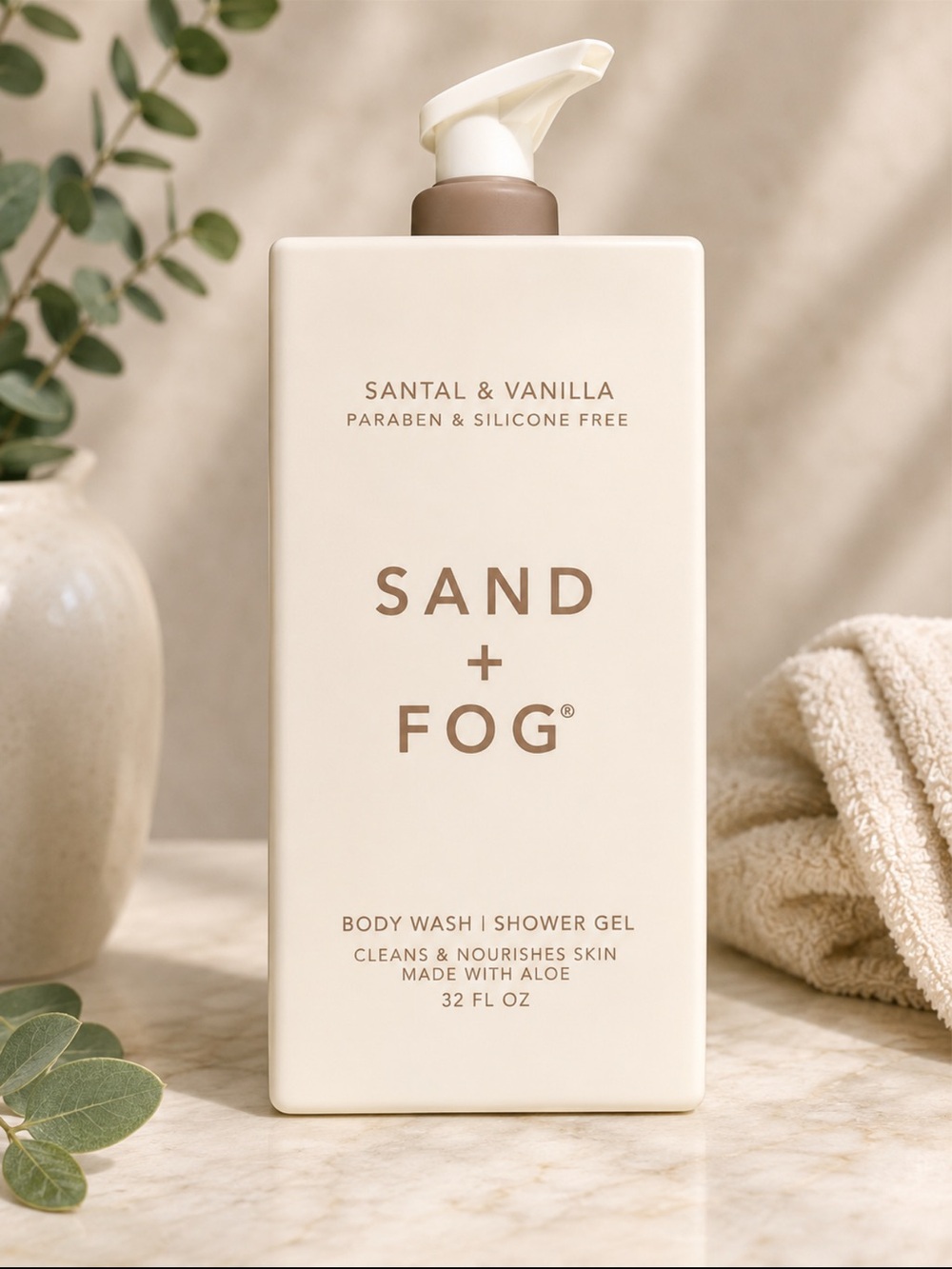 Sand & Fog Santal & Vanilla Body Wash